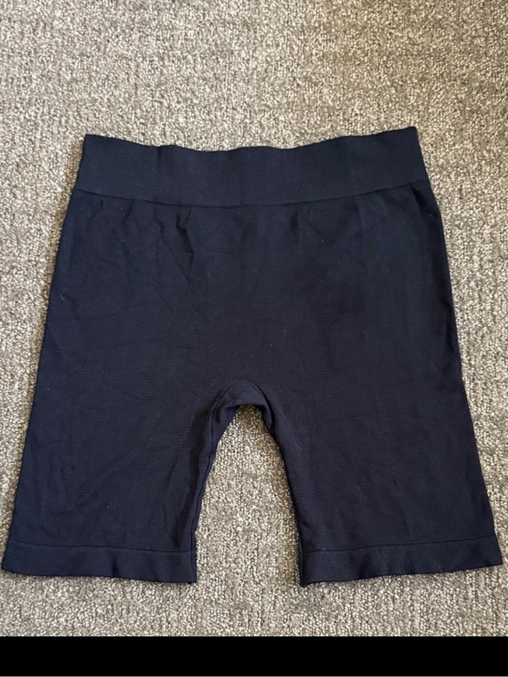 Free People Intimately Black Seamless Biker Shorts XS/S